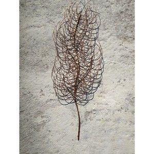 Copper and Brass Giavanna Branch Large Metal Wall Hanging Art Decor Sculpture